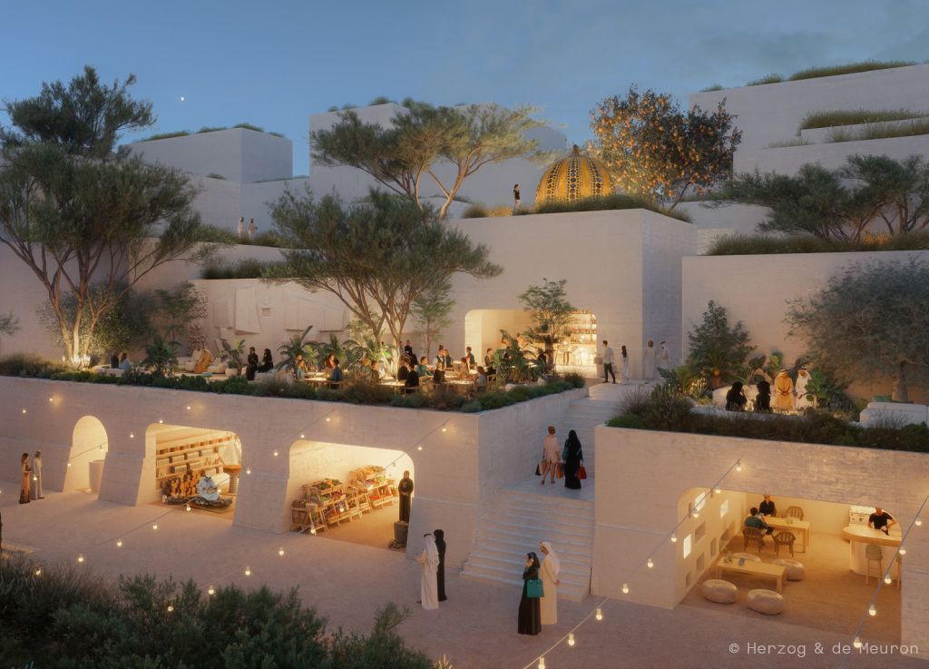 Al Maha Island / Lusail, Qatar <br>Architect: <a target='_blank' href='http://herzogdemeuron.com'>Herzog & de Meuron</a>
